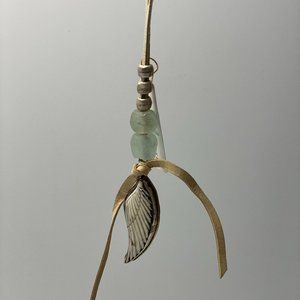 Finley Angel Wing Necklace by Leslie Curtis